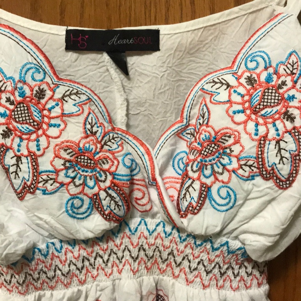 Embroidered tank - Picture 2 of 5